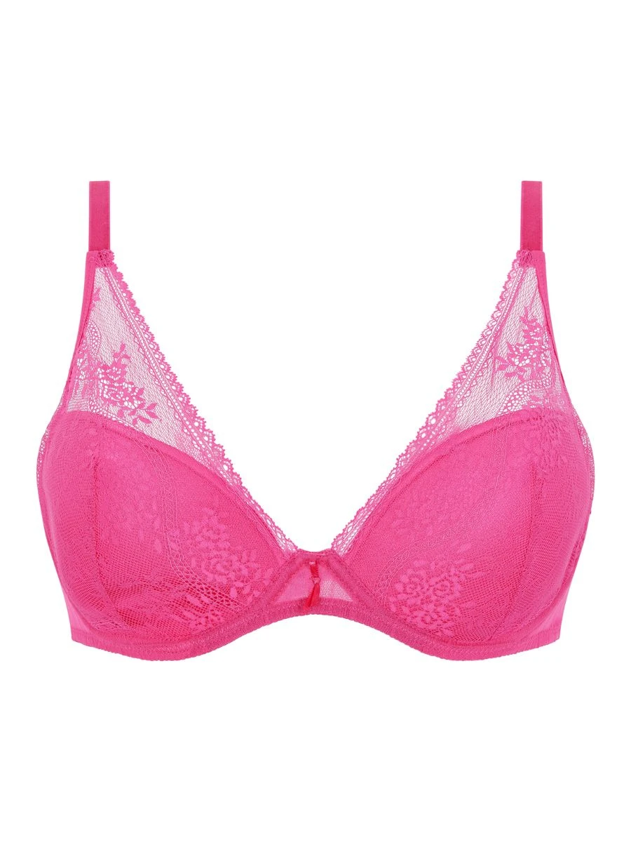 Passionata Maddie Plunge T-Shirt Bra - Fuchsia Purple - Image 4