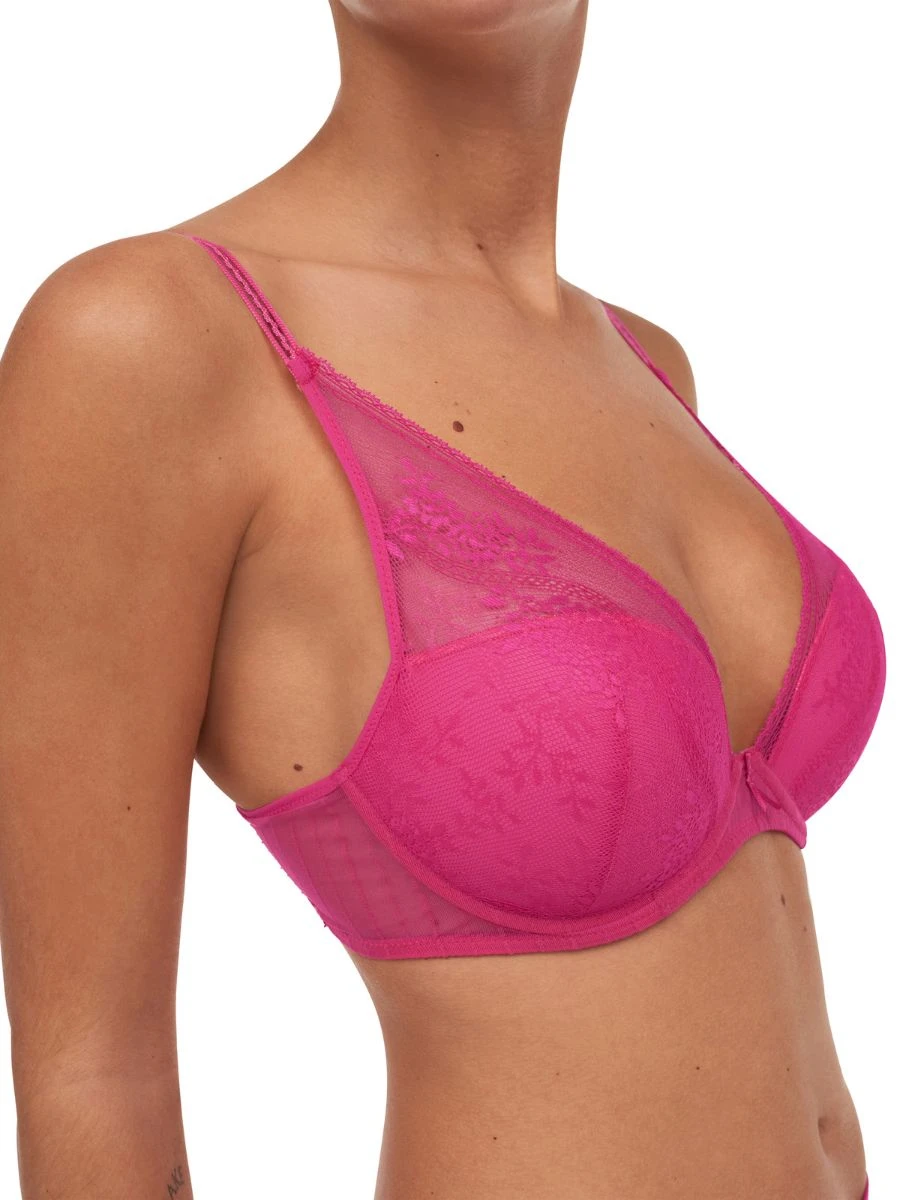 Passionata Maddie Plunge T-Shirt Bra - Fuchsia Purple - Image 2