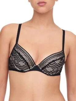 Passionata Ondine Push Up Foam Bra - Black