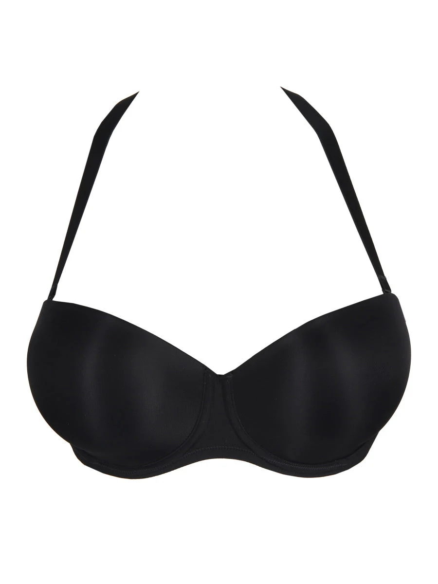 PRIMADONNA Figuras Padded Strapless Bra - Charcoal - Image 5