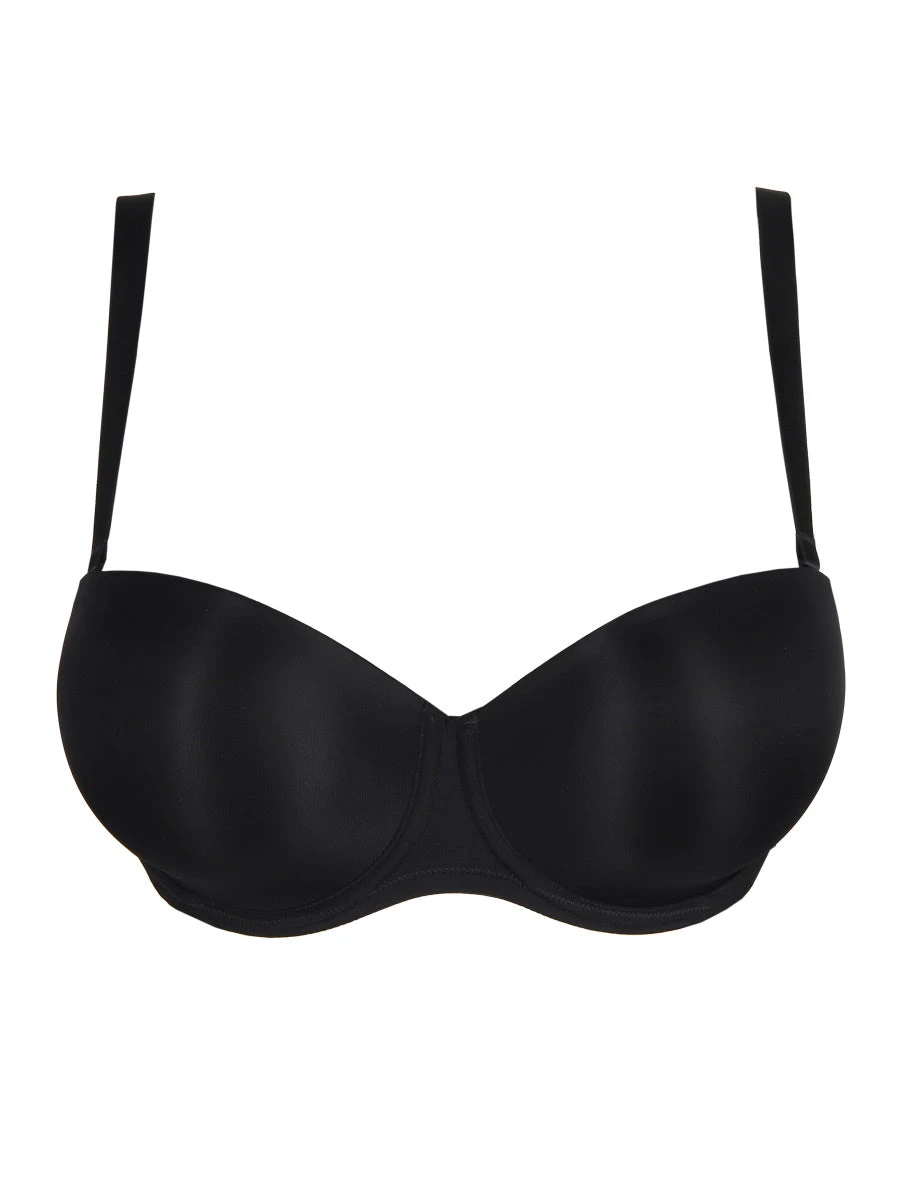 PRIMADONNA Figuras Padded Strapless Bra - Charcoal - Image 7