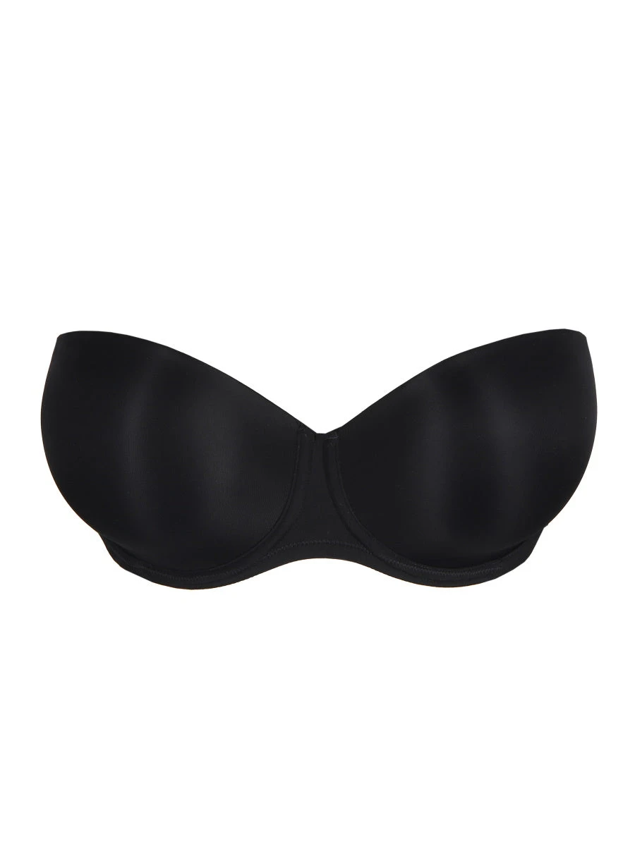 PRIMADONNA Figuras Padded Strapless Bra - Charcoal - Image 6