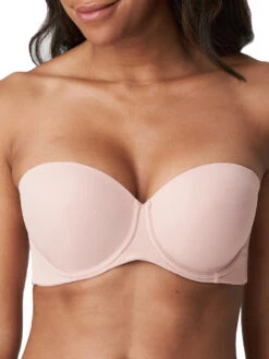 PRIMADONNA Figuras Padded Strapless Bra - Powder Rose