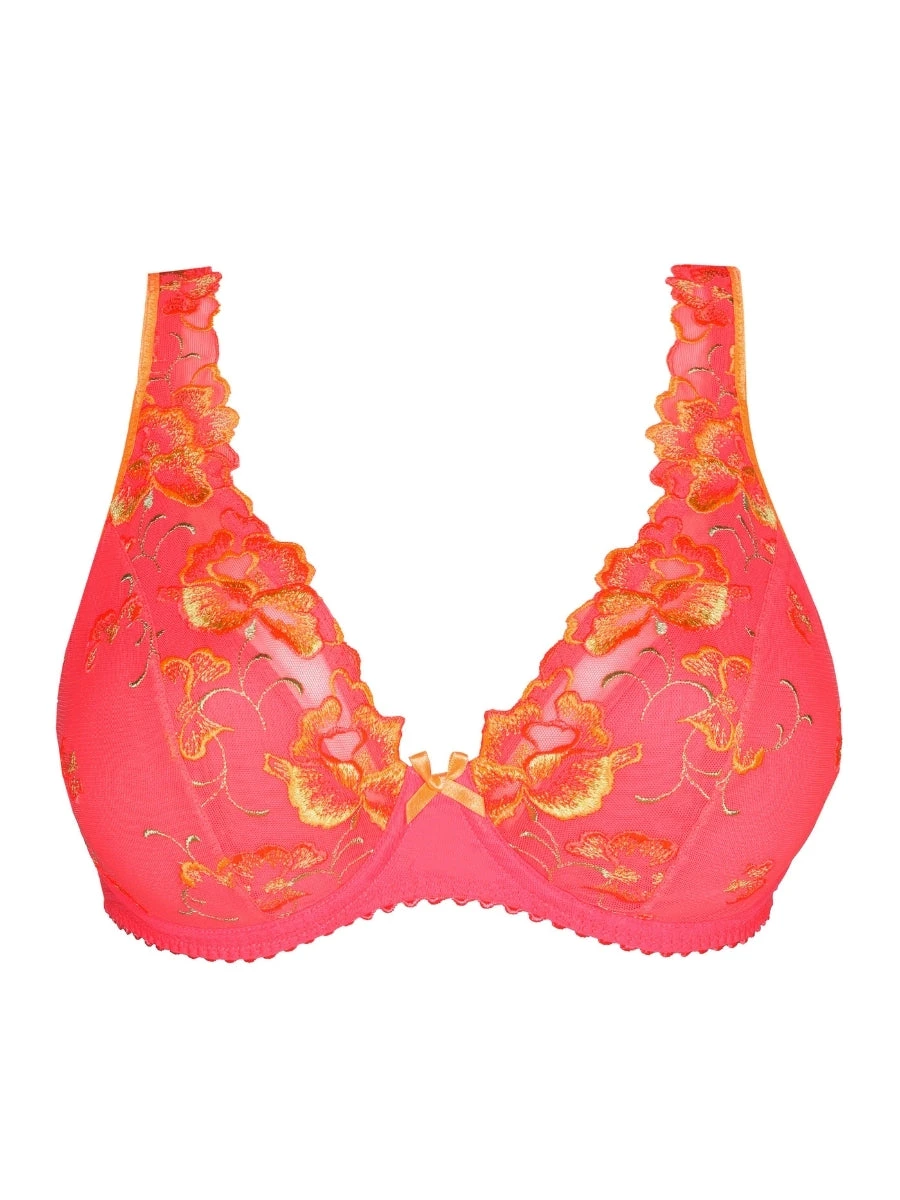 PRIMADONNA Devdaha Half Padded Plunge Bra - Tropicana - Image 10