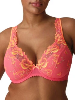 PRIMADONNA Devdaha Half Padded Plunge Bra - Tropicana