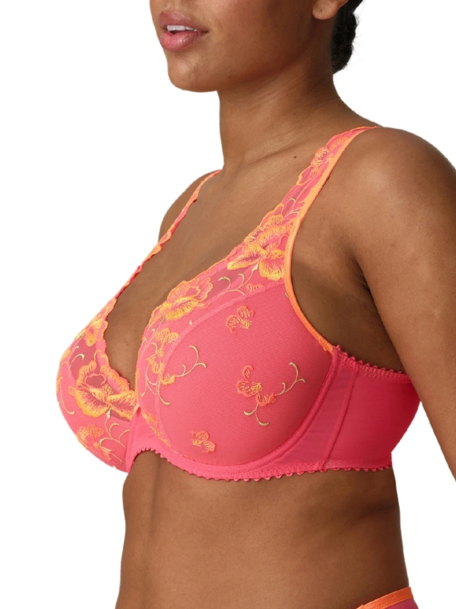 PRIMADONNA Devdaha Half Padded Plunge Bra - Tropicana - Image 3