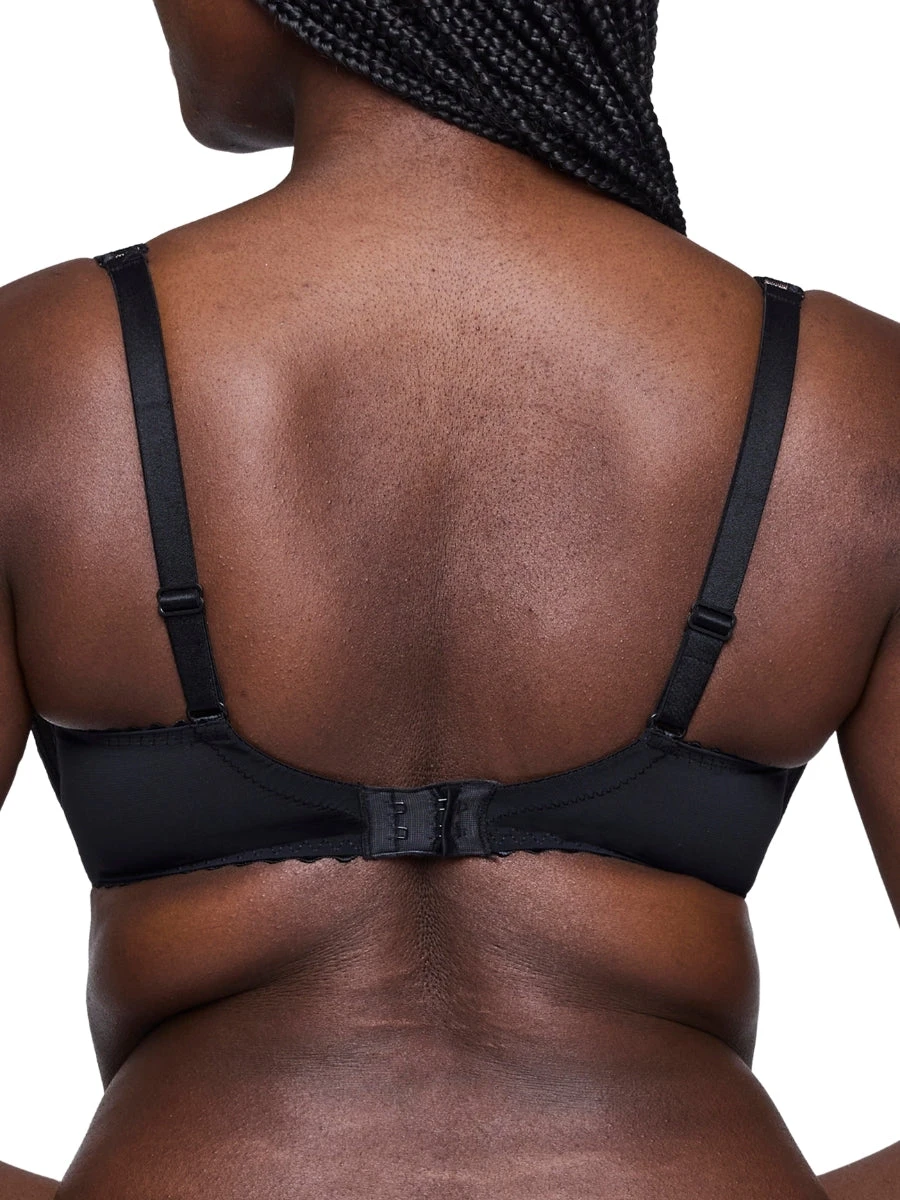 PRIMADONNA Gallipoli Vertical Seam Balcony Bra - Black - Image 2