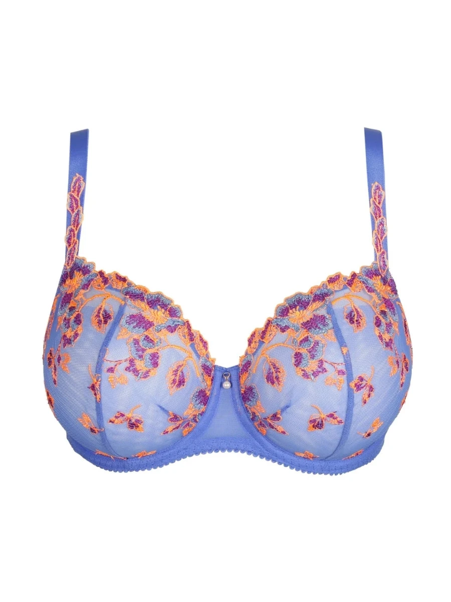 PRIMADONNA Lenca Vertical Seam Balcony Bra - Blue Eyes - Image 8