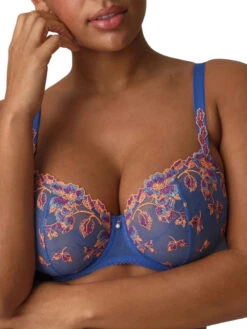 PRIMADONNA Lenca Vertical Seam Balcony Bra - Blue Eyes