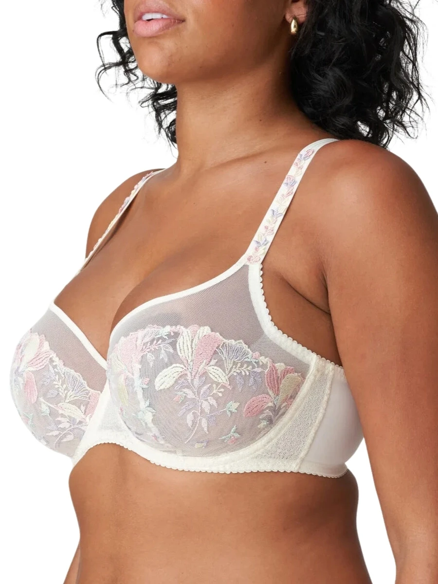 PRIMADONNA Mohala Vertical Seam Balcony Bra - Vintage Natural - Image 3