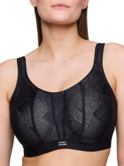 PRIMADONNA The Game Racerback Sports Bra - Black