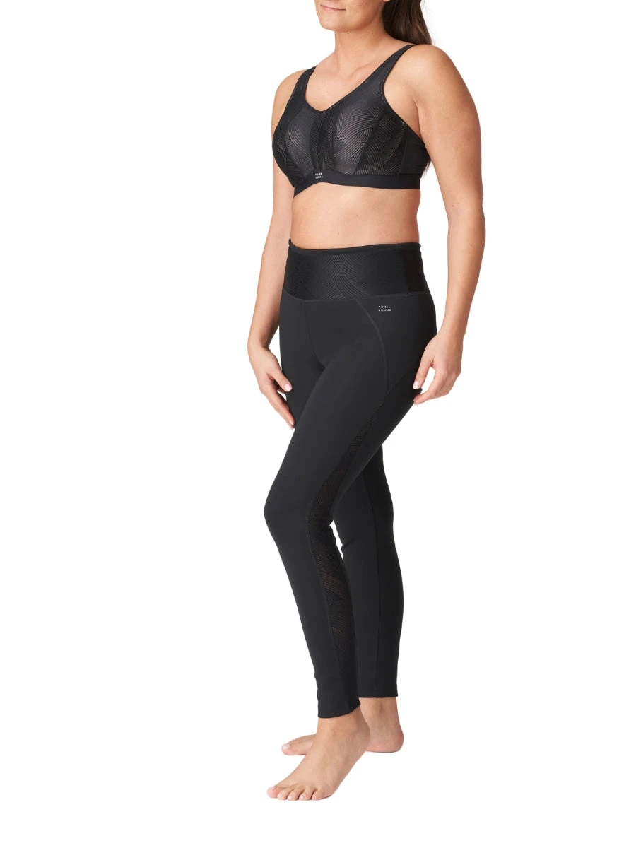 PRIMADONNA The Game Padded Racerback Sports Bra - Black - Image 8