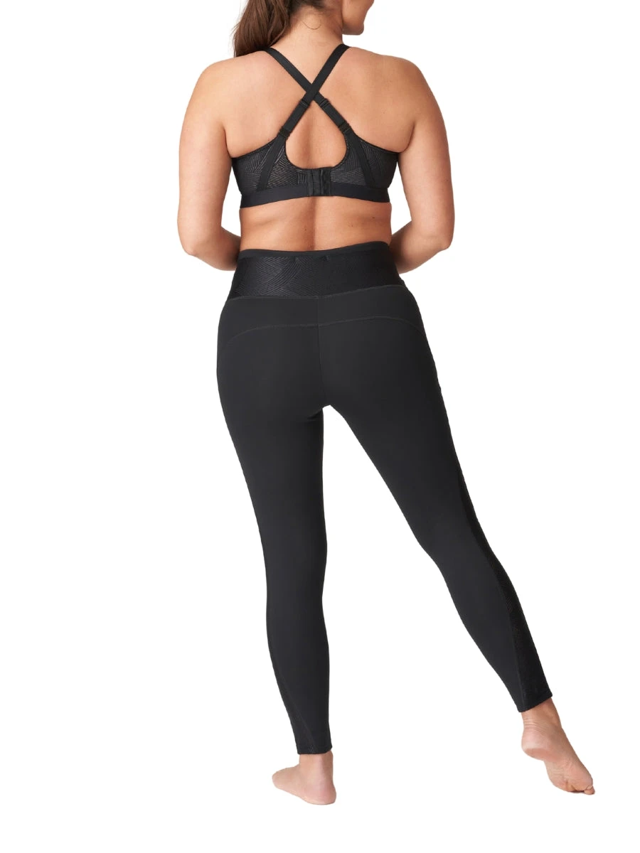 PRIMADONNA The Game Padded Racerback Sports Bra - Black - Image 7