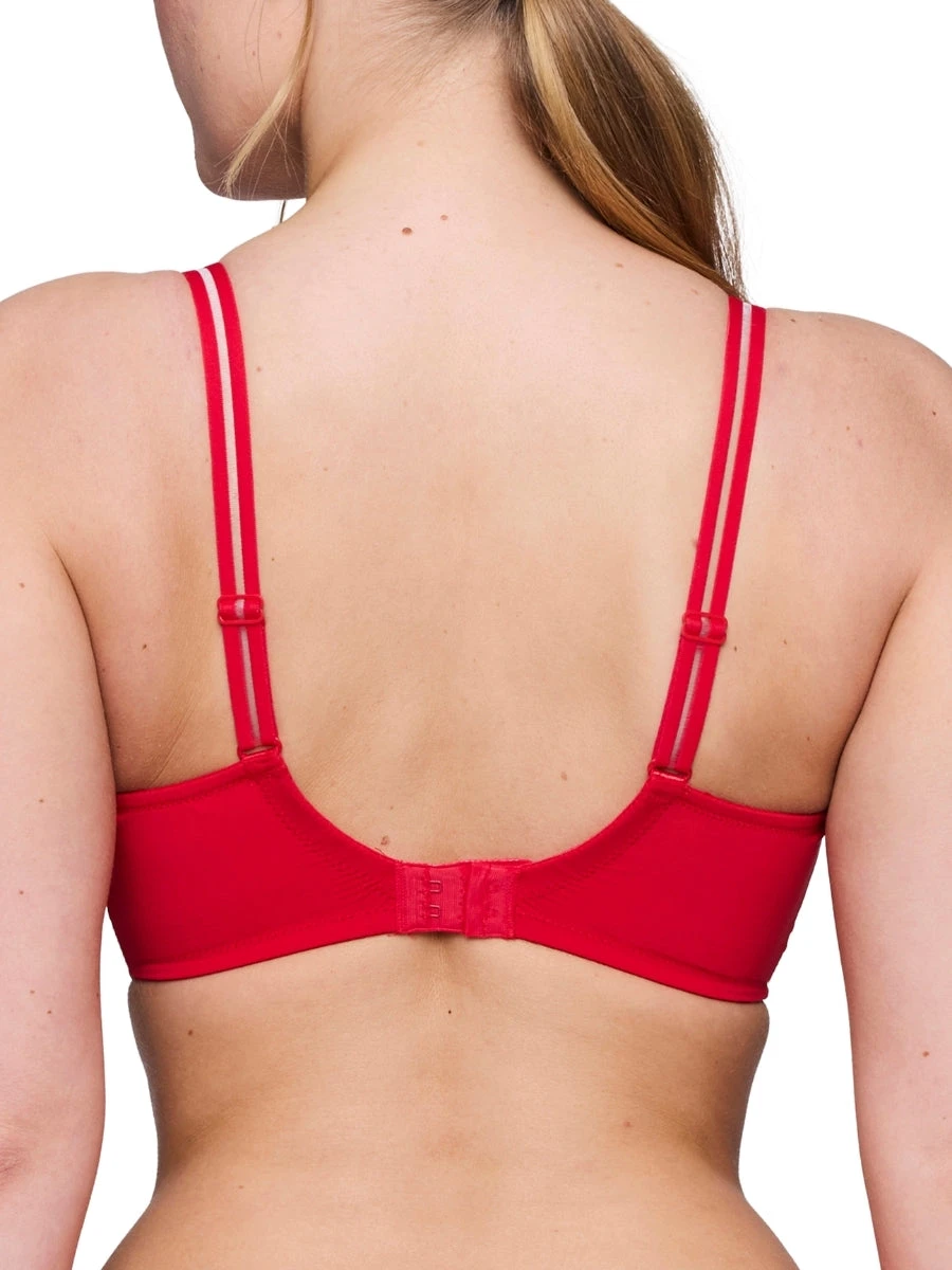 East End Full Cup Bra - True Red - Image 2