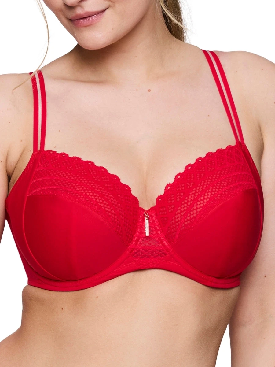 East End Full Cup Bra - True Red