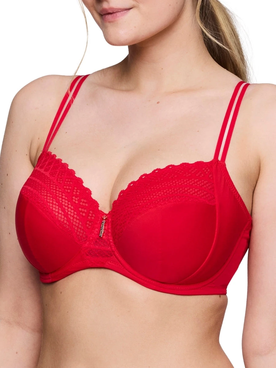East End Full Cup Bra - True Red - Image 3