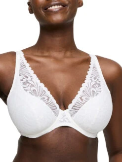 Rupi Half Padded Plunge Bra - Natural