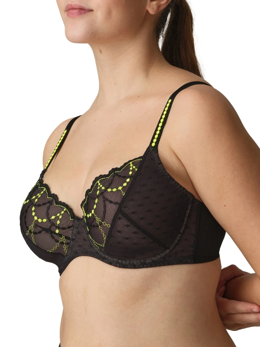 Tepito Padded Heartshape Bra - Dark Glow - Image 3