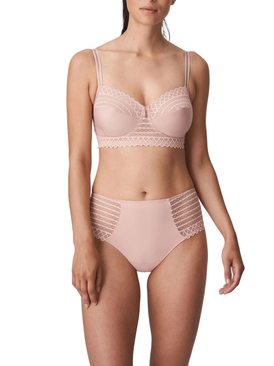 East End Full Cup Wireless Bra - Powder Rose - Image 3