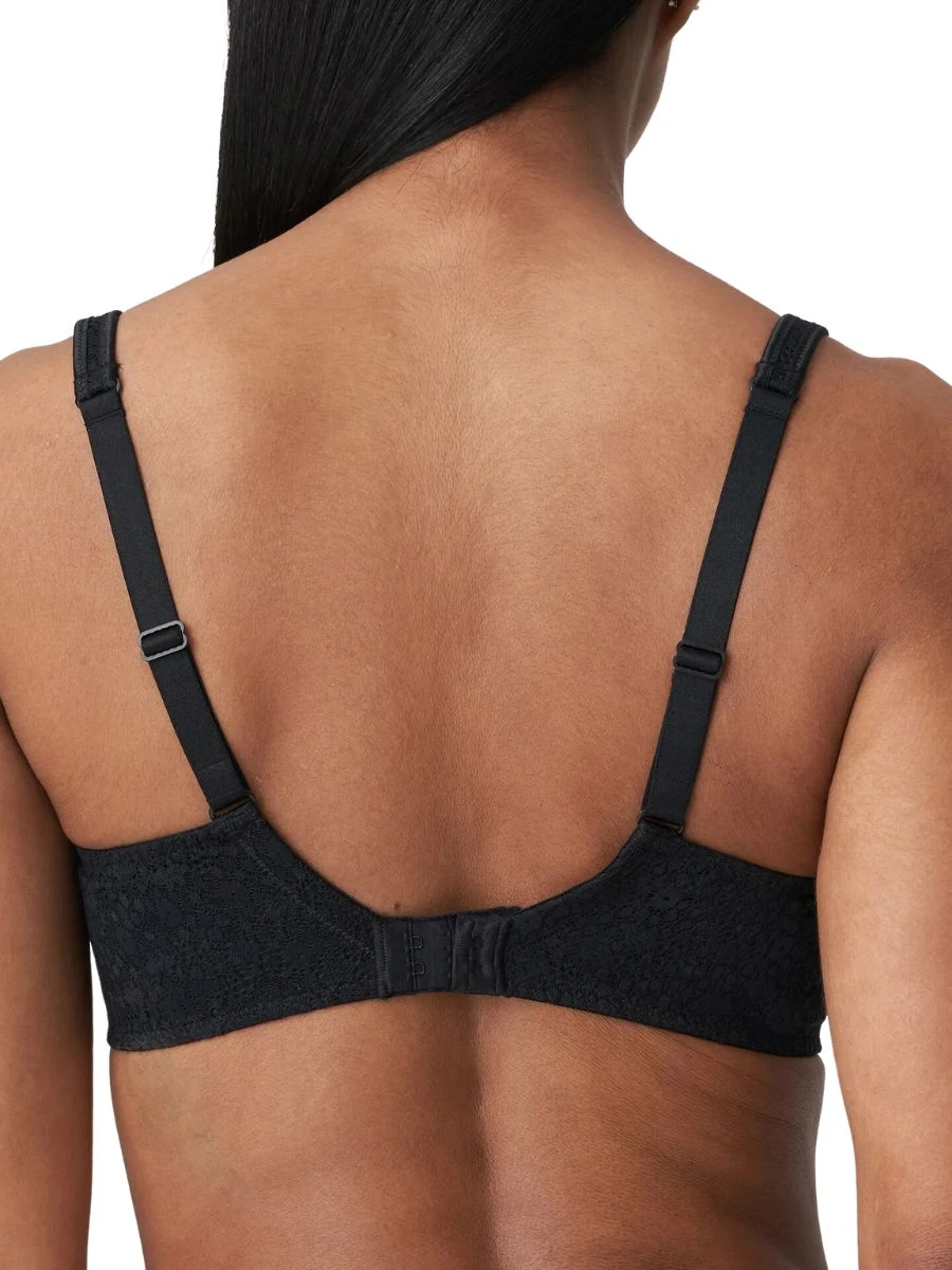 Epirus Half Padded Plunge Bra - Black - Image 5