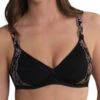 Rosa Faia Colette Spacer Soft Bra - Black