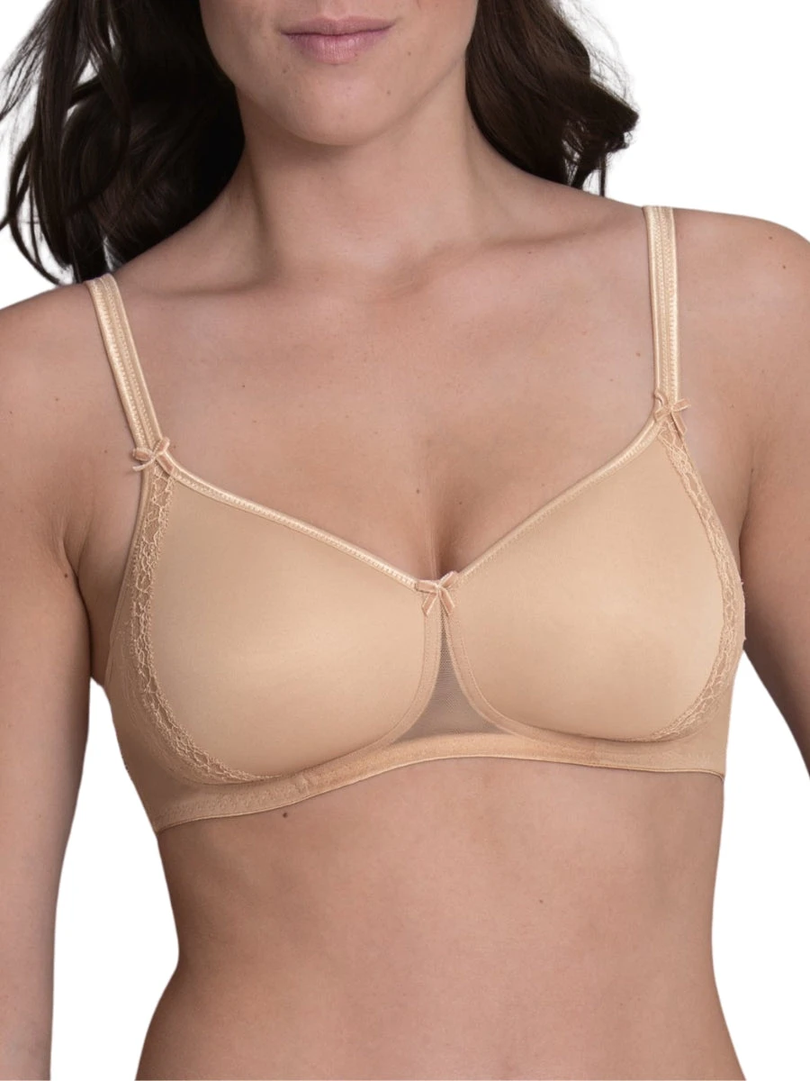 Rosa Faia Lace Rose Contour Soft Bra - Desert