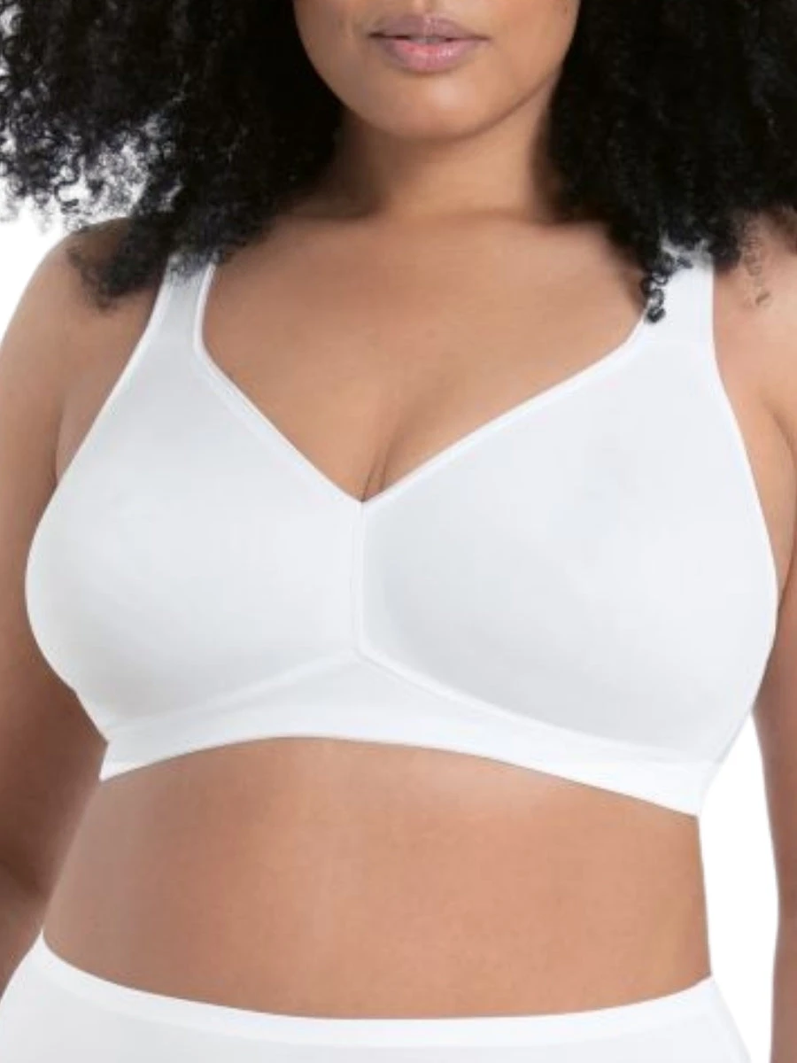 Rosa Faia Twin Moulded Soft Bra - White - Image 3