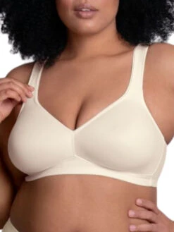 Rosa Faia Twin Moulded Soft Bra - Champagne