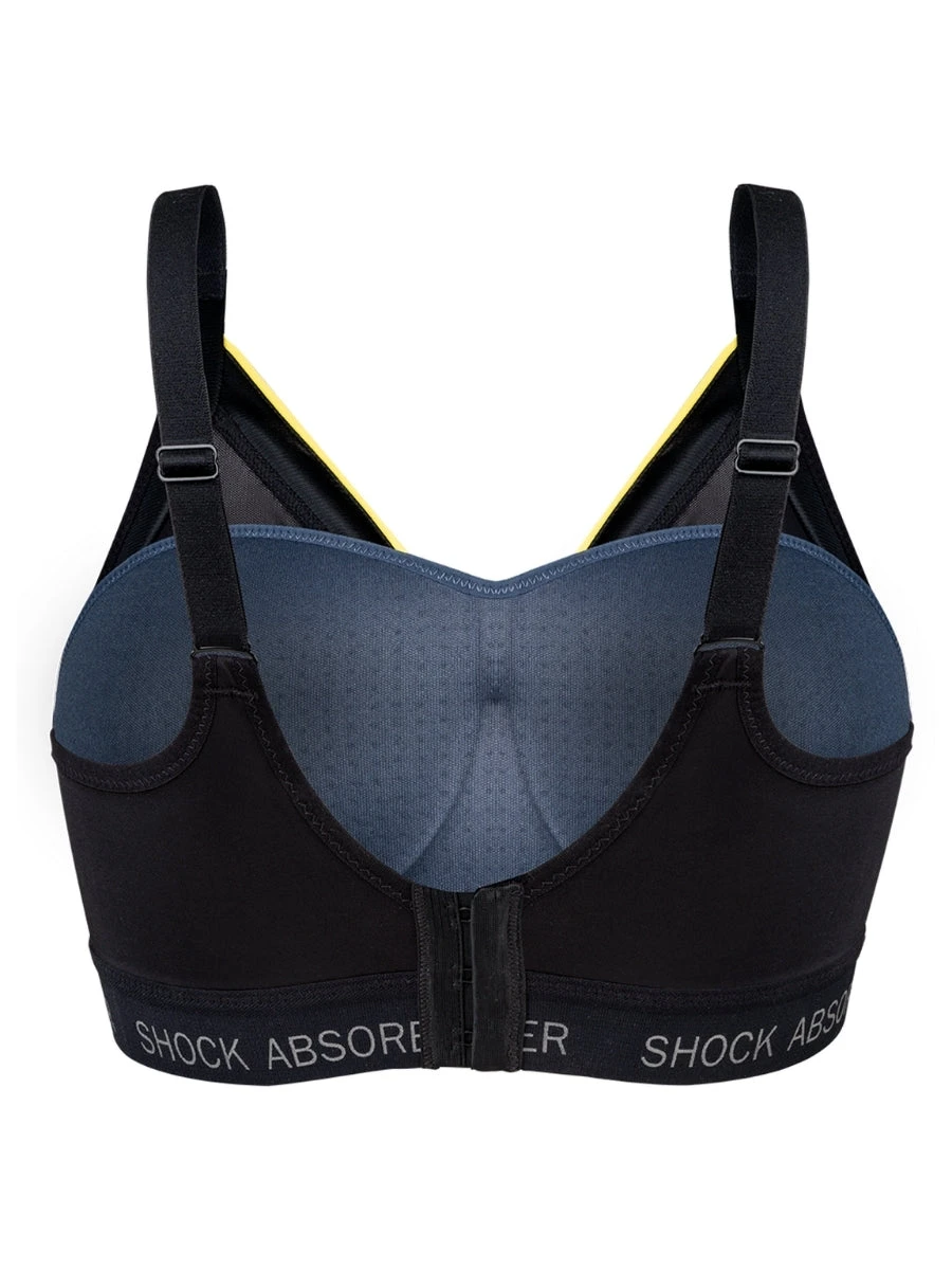 Shock Absorber Shaped Support Sports Bra - Slate Grey - Image 7