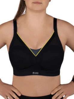 Shock Absorber Shaped Support Sports Bra - Slate Grey