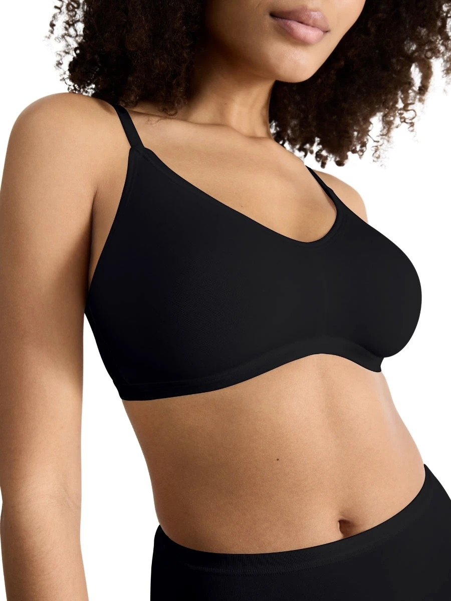 Sloggi GO Daily Cotton Soft Bra - Black - Image 3