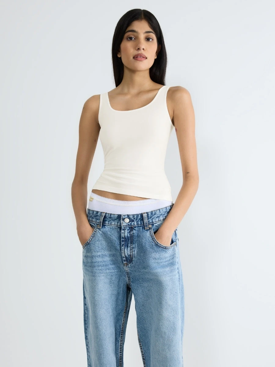 Sloggi GO Sense Tank Top - Silk White - Image 4