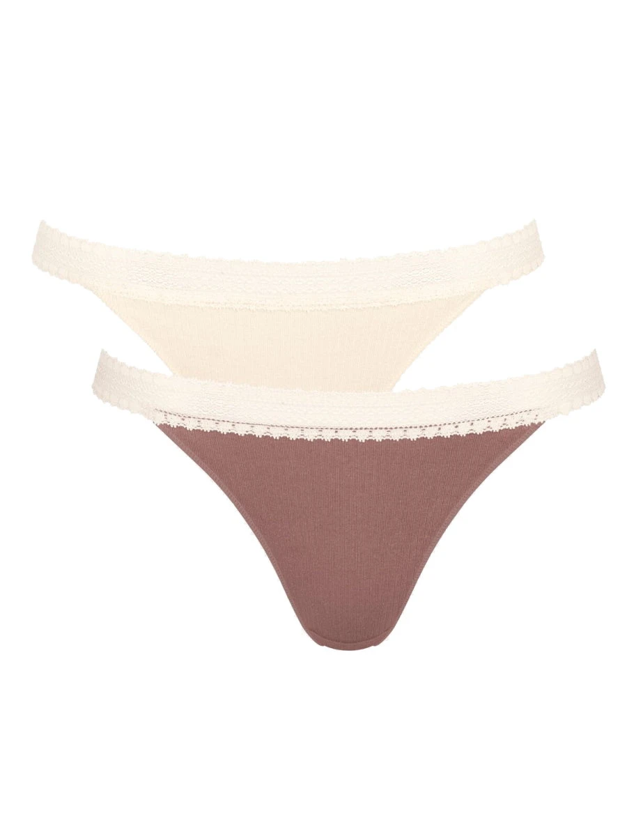 Sloggi GO Ribbed Tanga (2 Pack) - Image 7