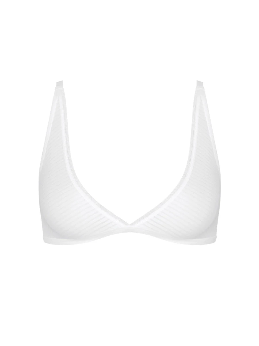 Sloggi Ever Fresh Plus Wireless Bralette - White - Image 4