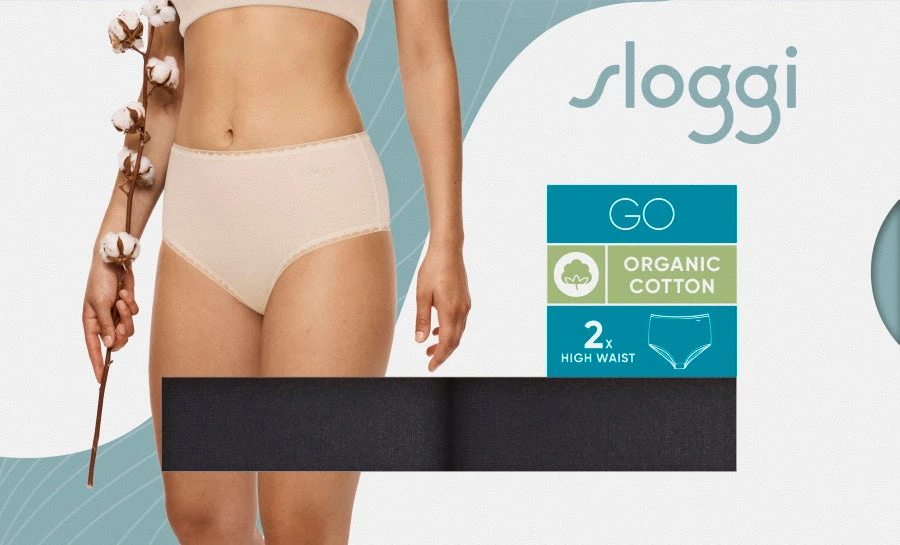 Sloggi GO High Waist Brief (2 Pack) - Image 8
