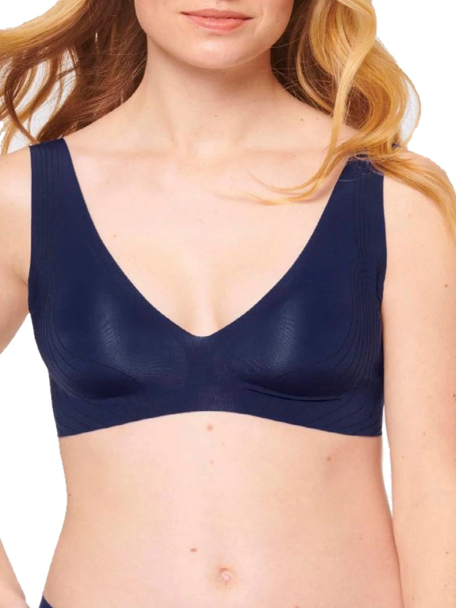 Sloggi ZERO Feel Moulded Bralette - True Navy