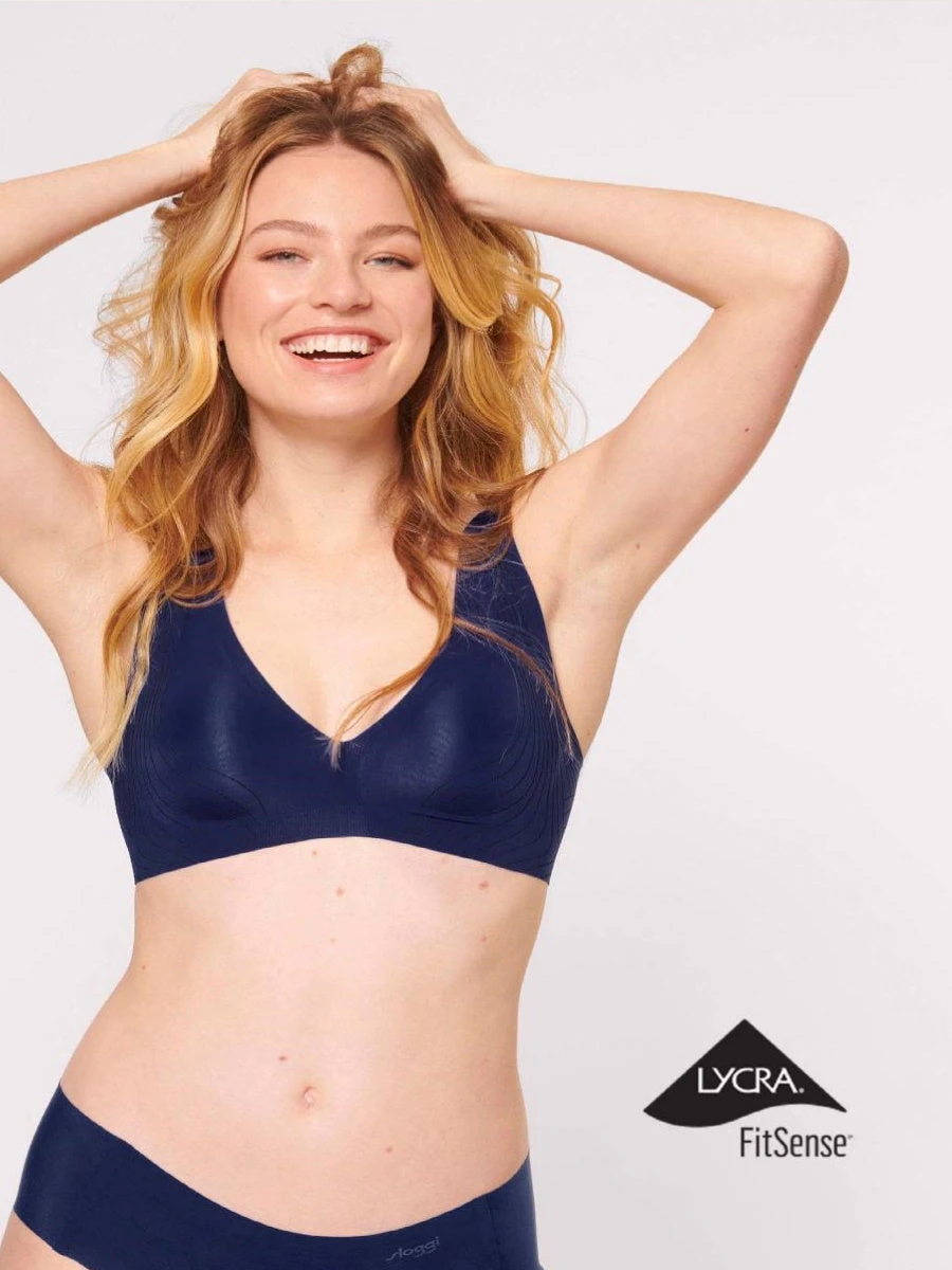 Sloggi ZERO Feel Moulded Bralette - True Navy - Image 5
