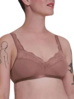 Sloggi Romance Soft Cup Bralette - Cacao