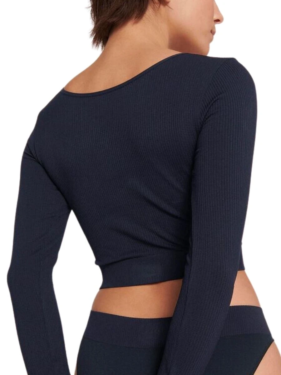 Sloggi EVER Infused Aloe Long Sleeve Crop Top - Image 4