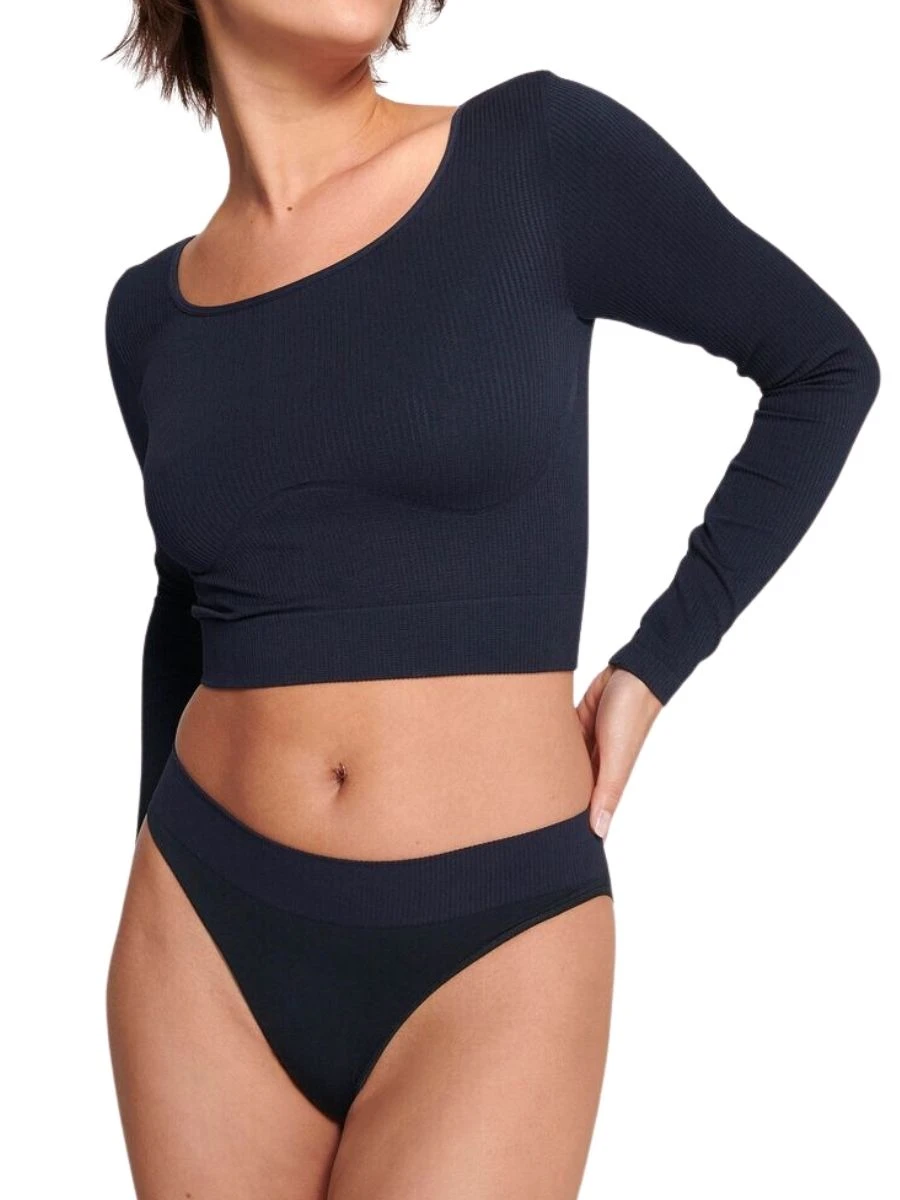 Sloggi EVER Infused Aloe Long Sleeve Crop Top - Image 3