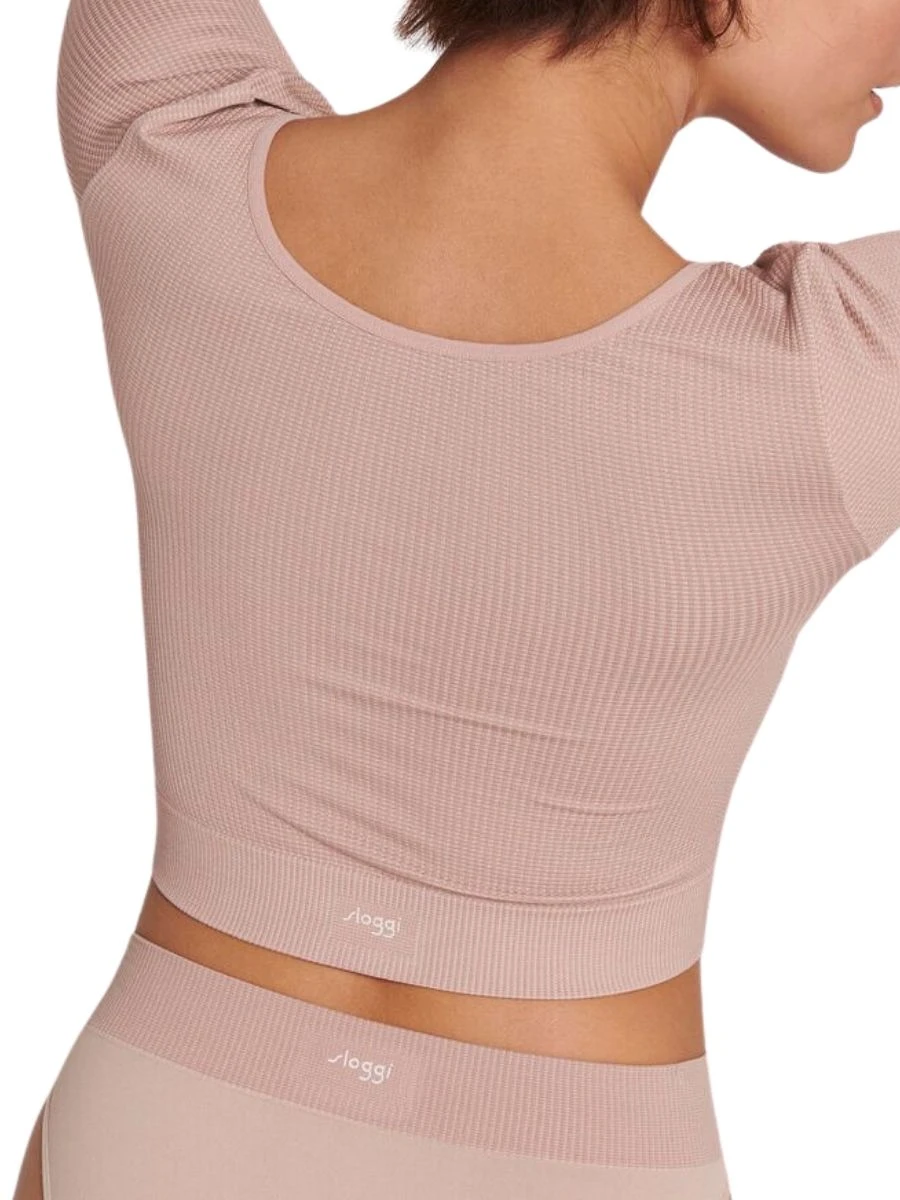 Sloggi EVER Infused Aloe Long Sleeve Crop Top - Image 8
