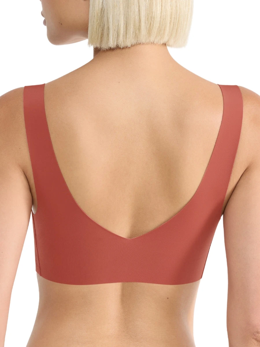 Sloggi ZERO Feel 2.0 Bralette - Candid Orange - Image 2