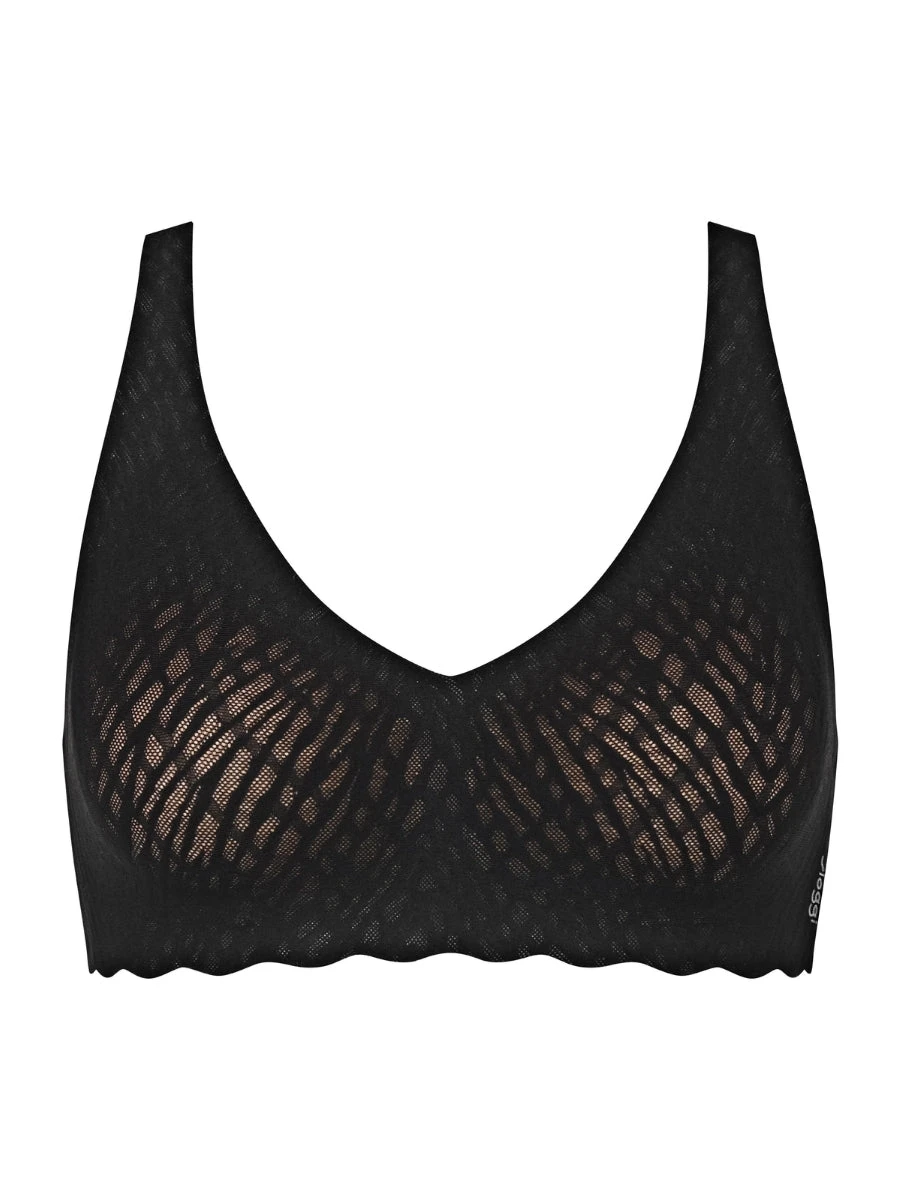 Sloggi ZERO Feel Bliss Soft Bra - Black - Image 5