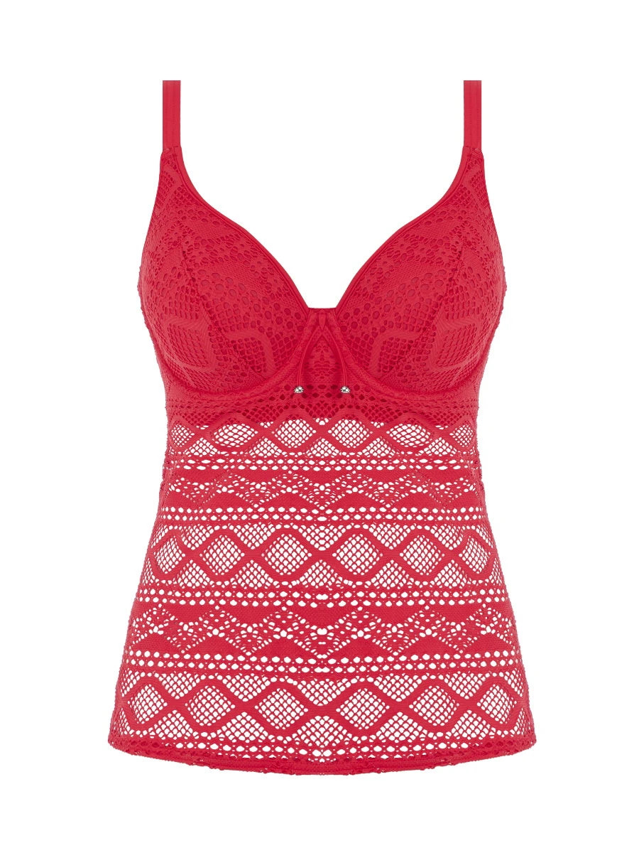 FREYA Sundance Tankini Top - Red - Image 4