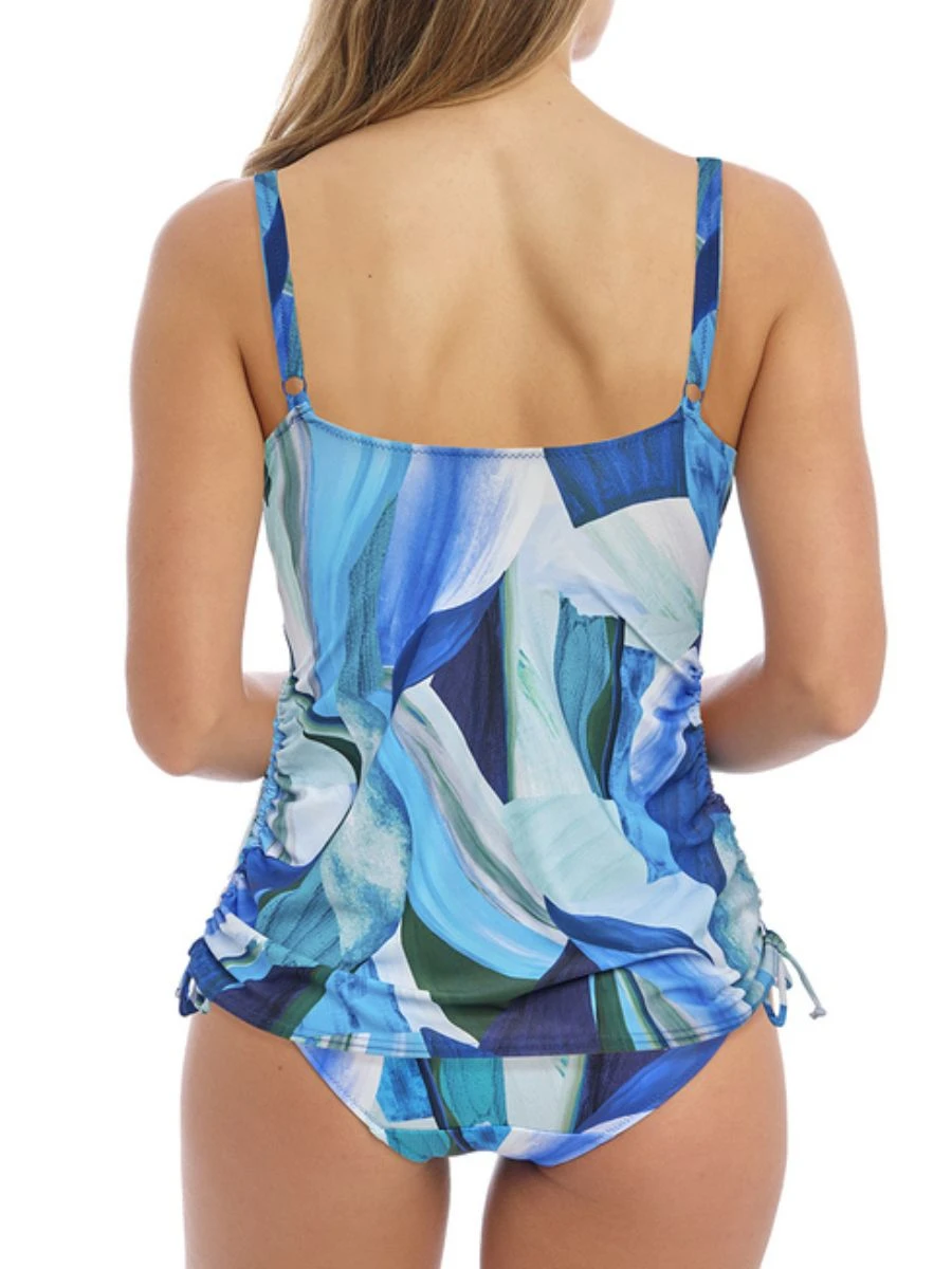 FANTASIE Aguada Beach Twist Front Tankini - Splash - Image 3