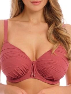 FANTASIE Beach Waves Full Cup Bikini Top - Persian Rose