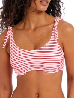 FREYA New Shores Bralette Bikini Top - Chilli