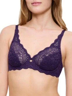 Triumph Amourette W High Apex Bra - Royal Purple