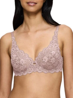 Triumph Amourette W High Apex Bra - Mauve Rose