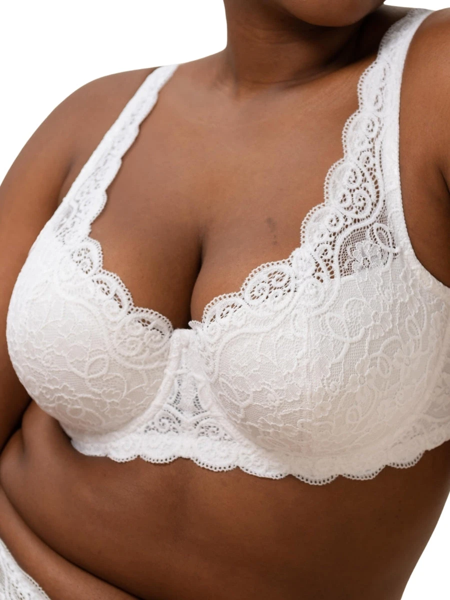 Triumph Amourette WHP Half Cup Bra - White - Image 8